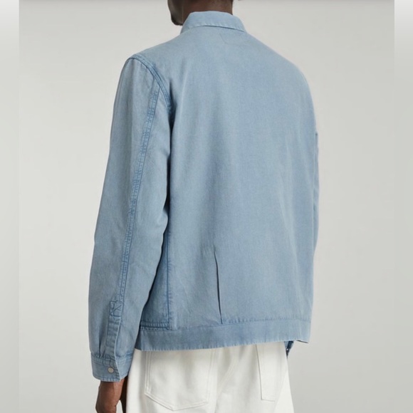 Folk Raft Cotton-Linen Zip Up Jacket - Picture 2 of 7